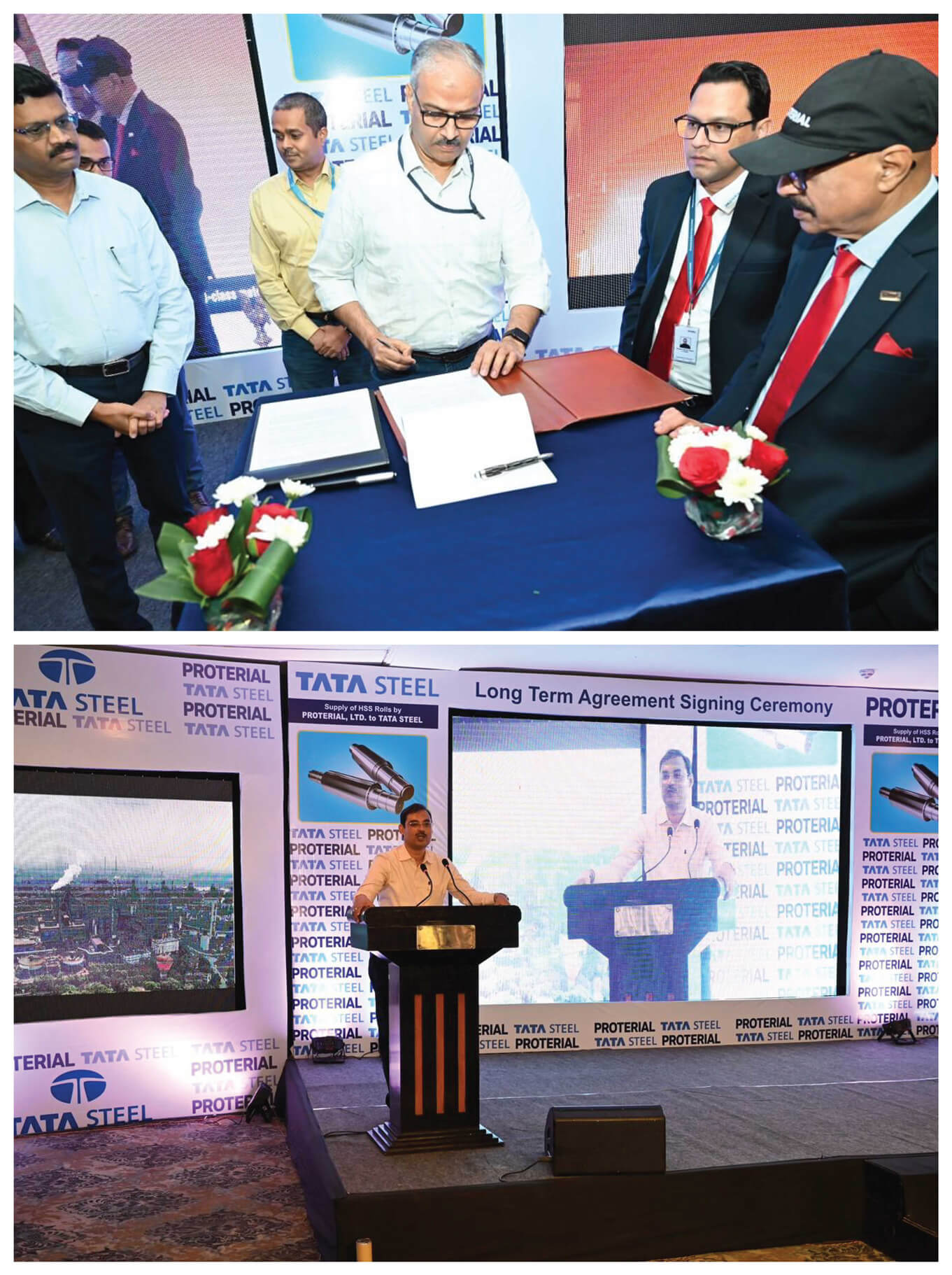 proterial tata lta signing ceremony